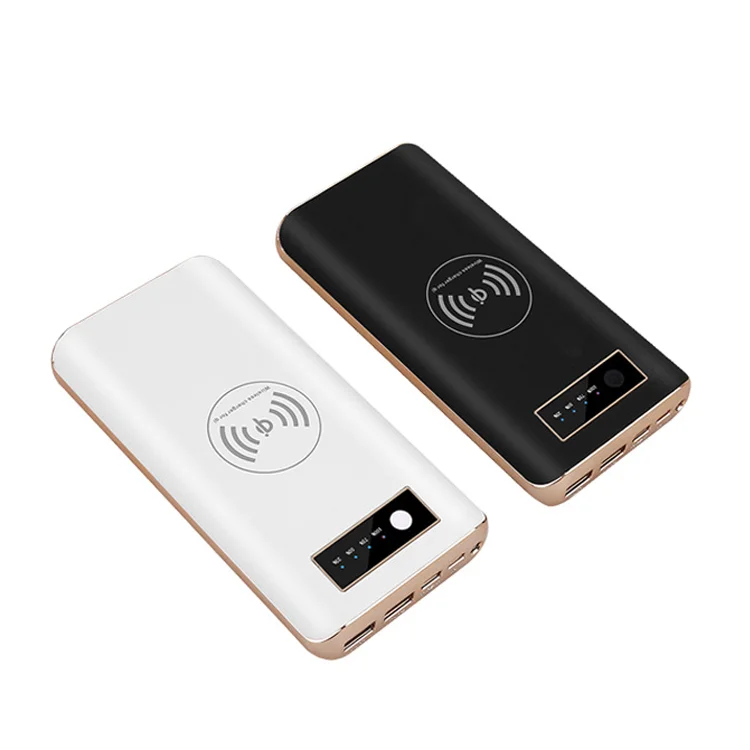  2020 20000 мач 2usb порта 2 в 1 портативное зарядное устройство огромная батарея Qi беспроводное для Iphone micro и type-c
