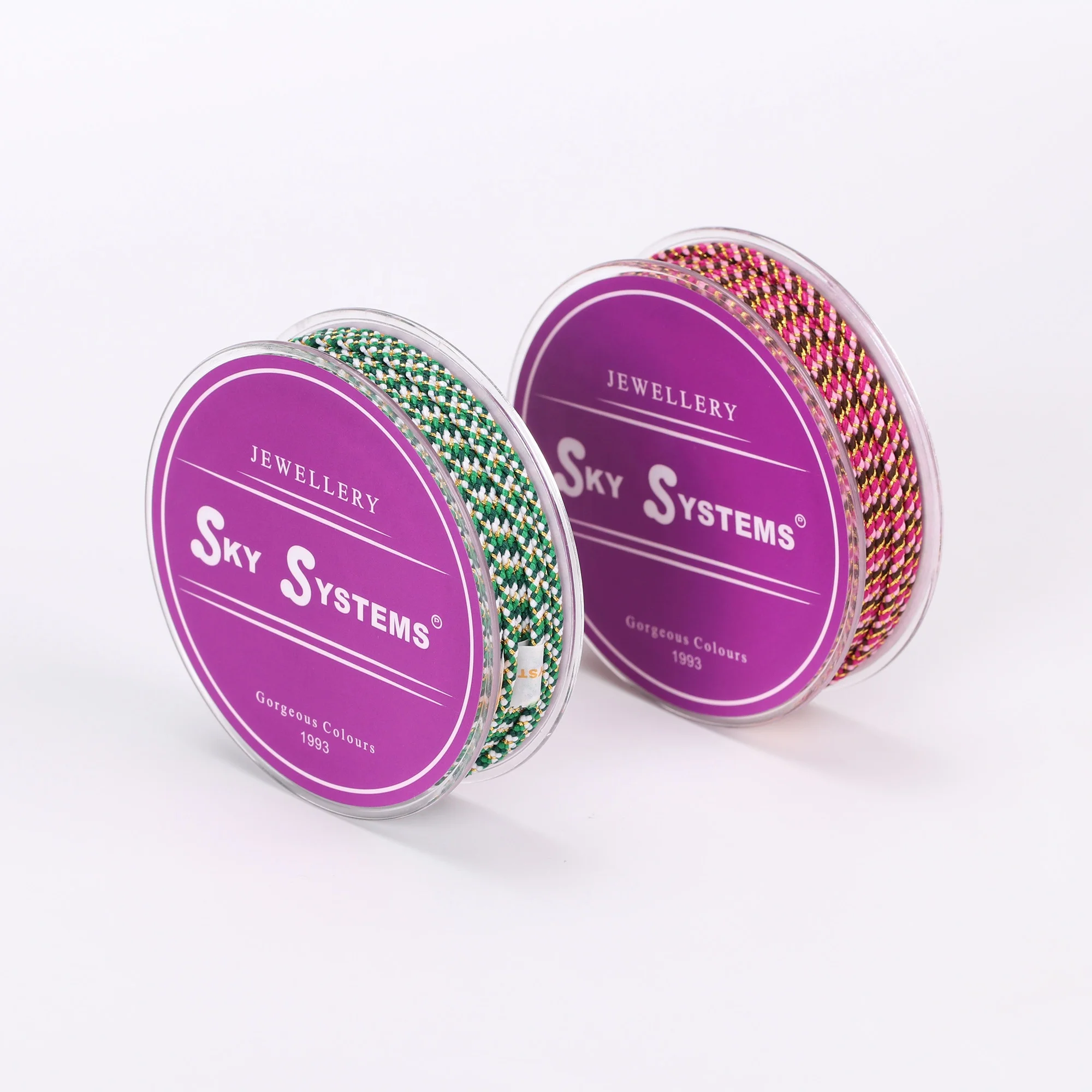 2&2.5mm Jewelry Cord Polyester Cord Jewelry Accessories Bracelet and Necklace Material 52 Colors