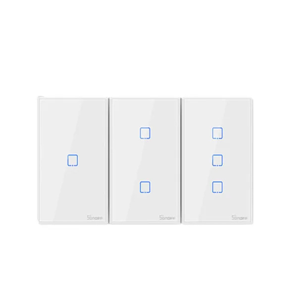 T2 TX 433rf Wi-Fi настенный сенсорный Электрический переключатель беспроводной 1 комплект/2 клавиши/3