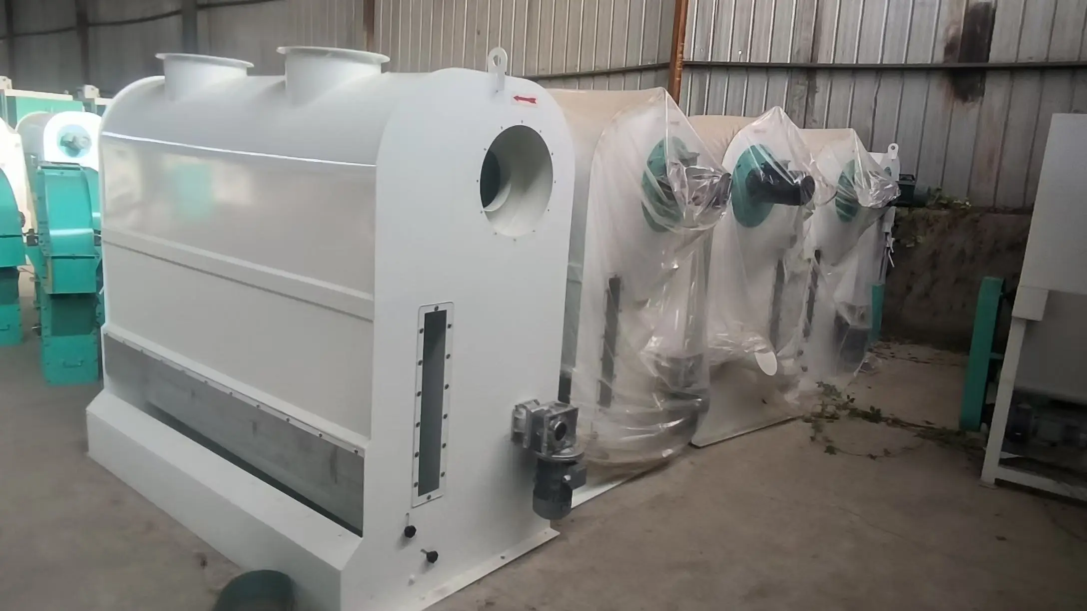 JX 2024 Latest Paddy Rice Wheat Cleaning Machine Price Air Recycling Aspirator Machine