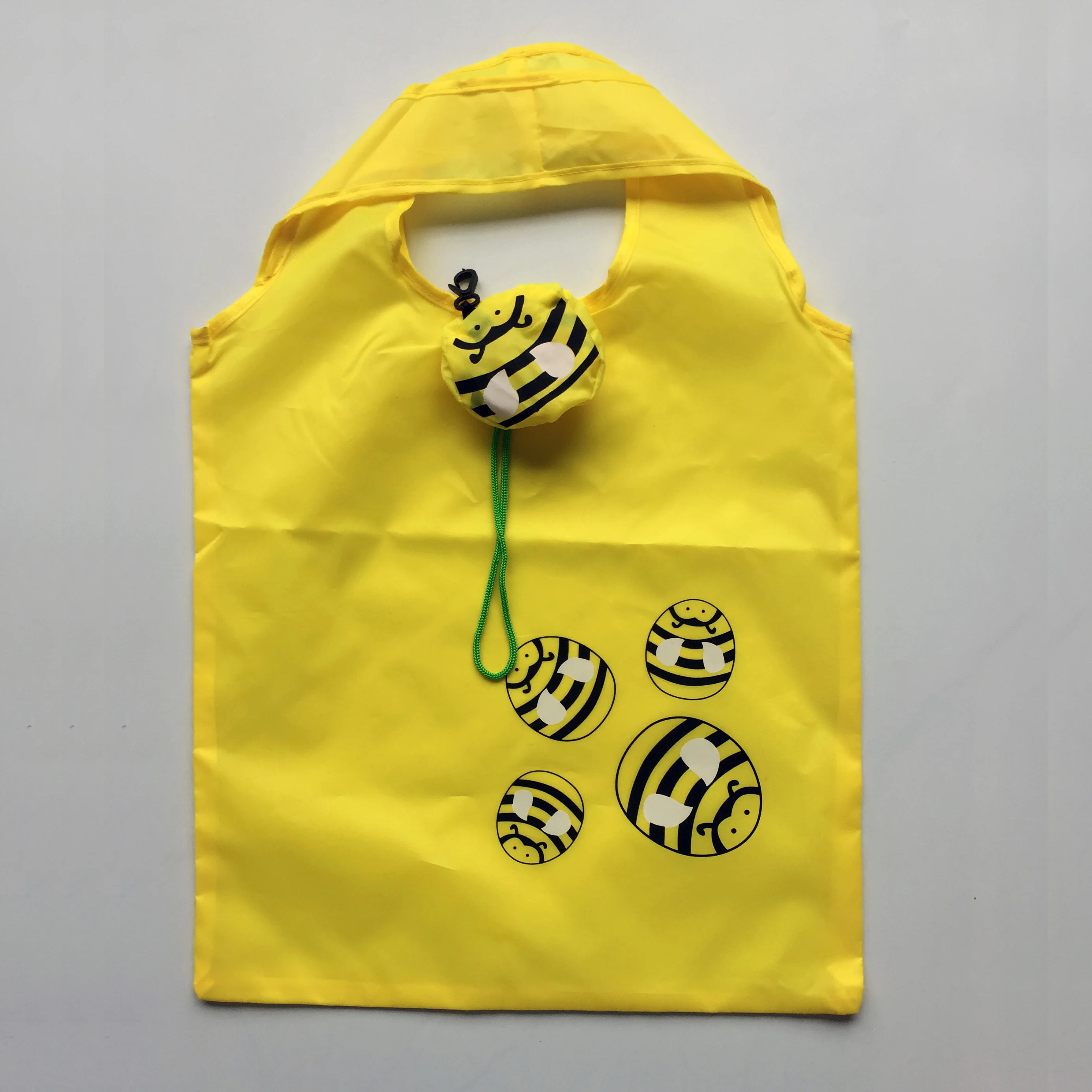 Fashion Foldable Cute Cartoon Shape Animal Portable Shopping Bag custom Logo