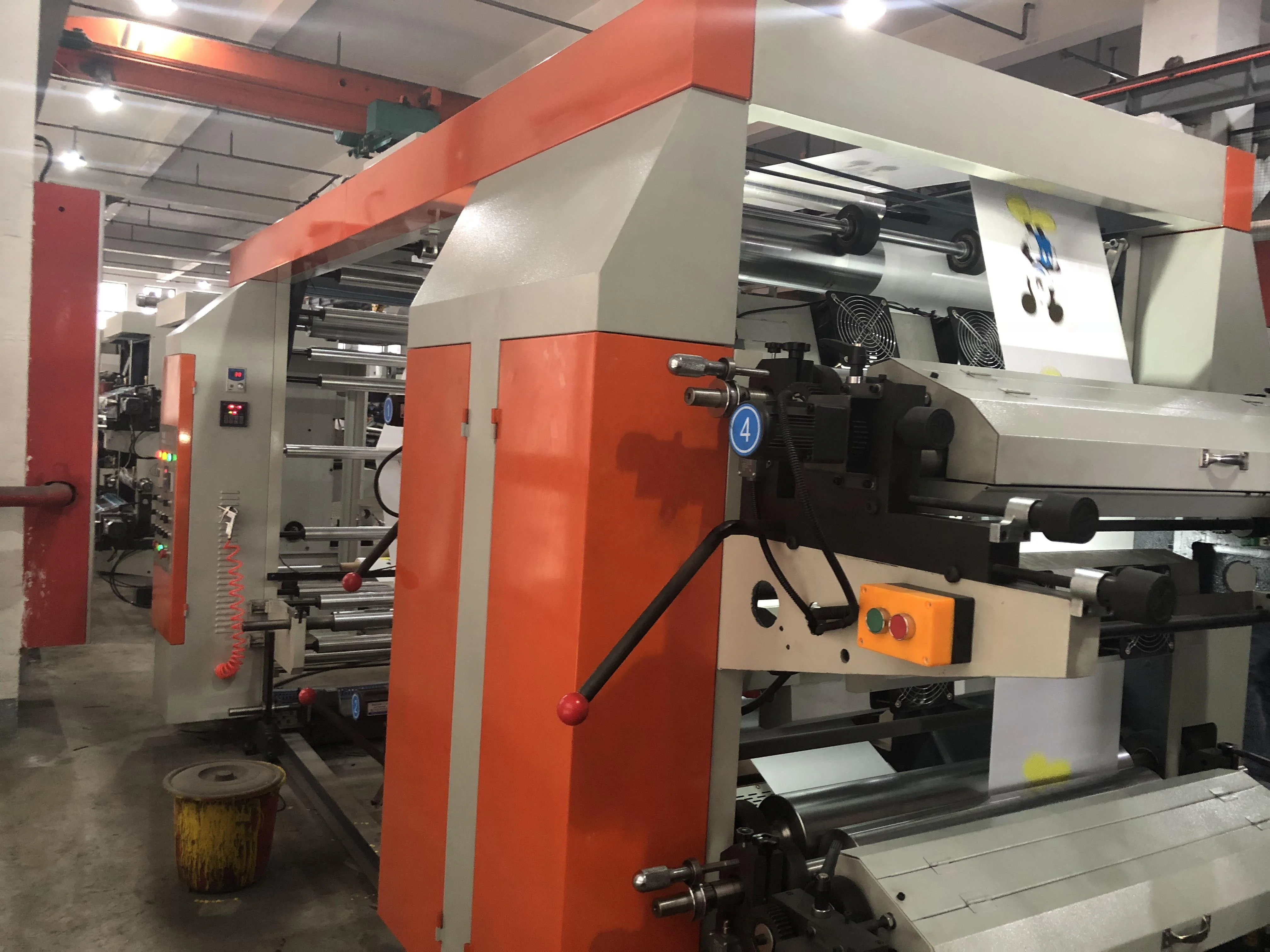 PE Plastic Film Extrusion and Printing Machine