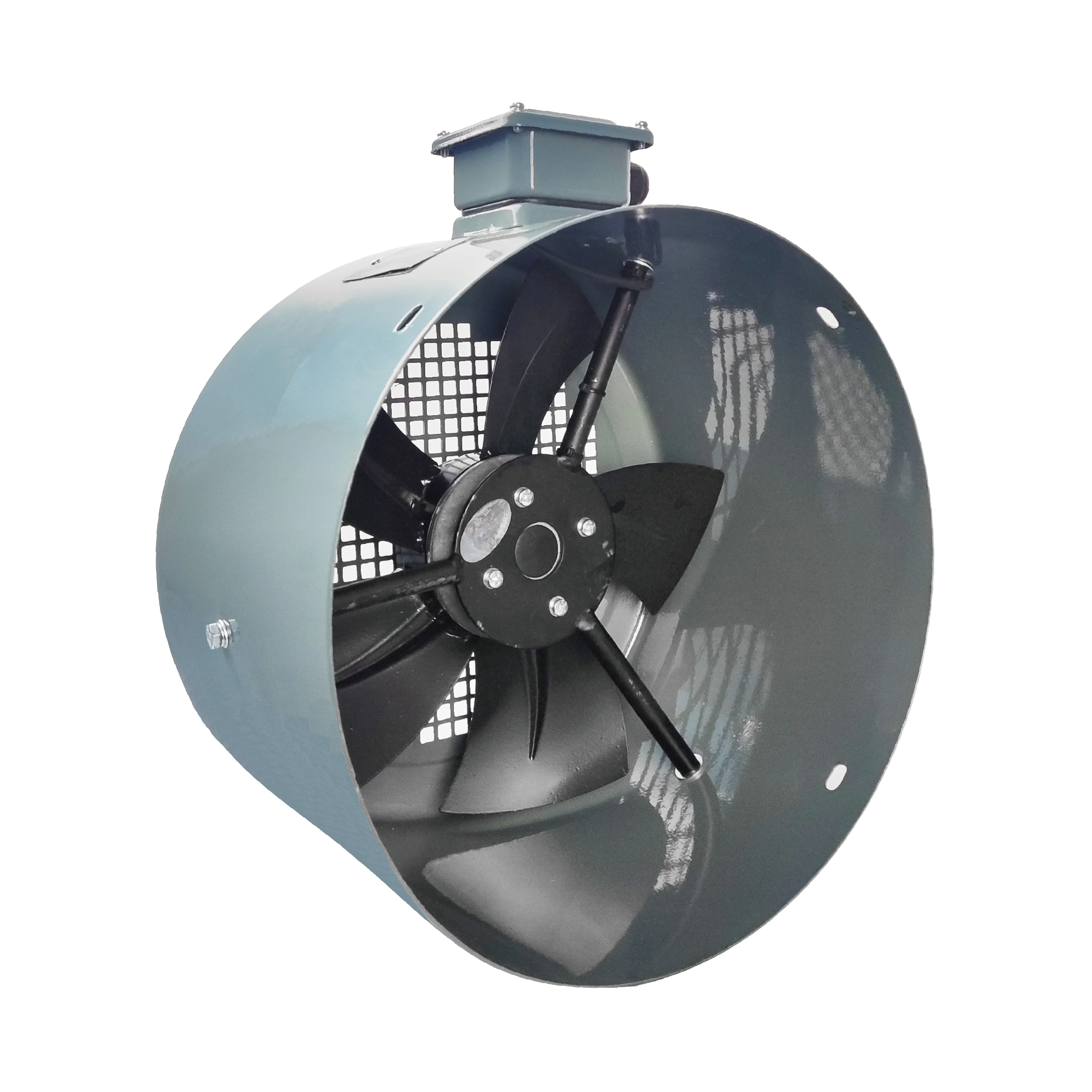 Compact Structure Ac Motor External Cooling Fan High Hardness Wind Hood Variable Frequency Three Phase Motor Fan