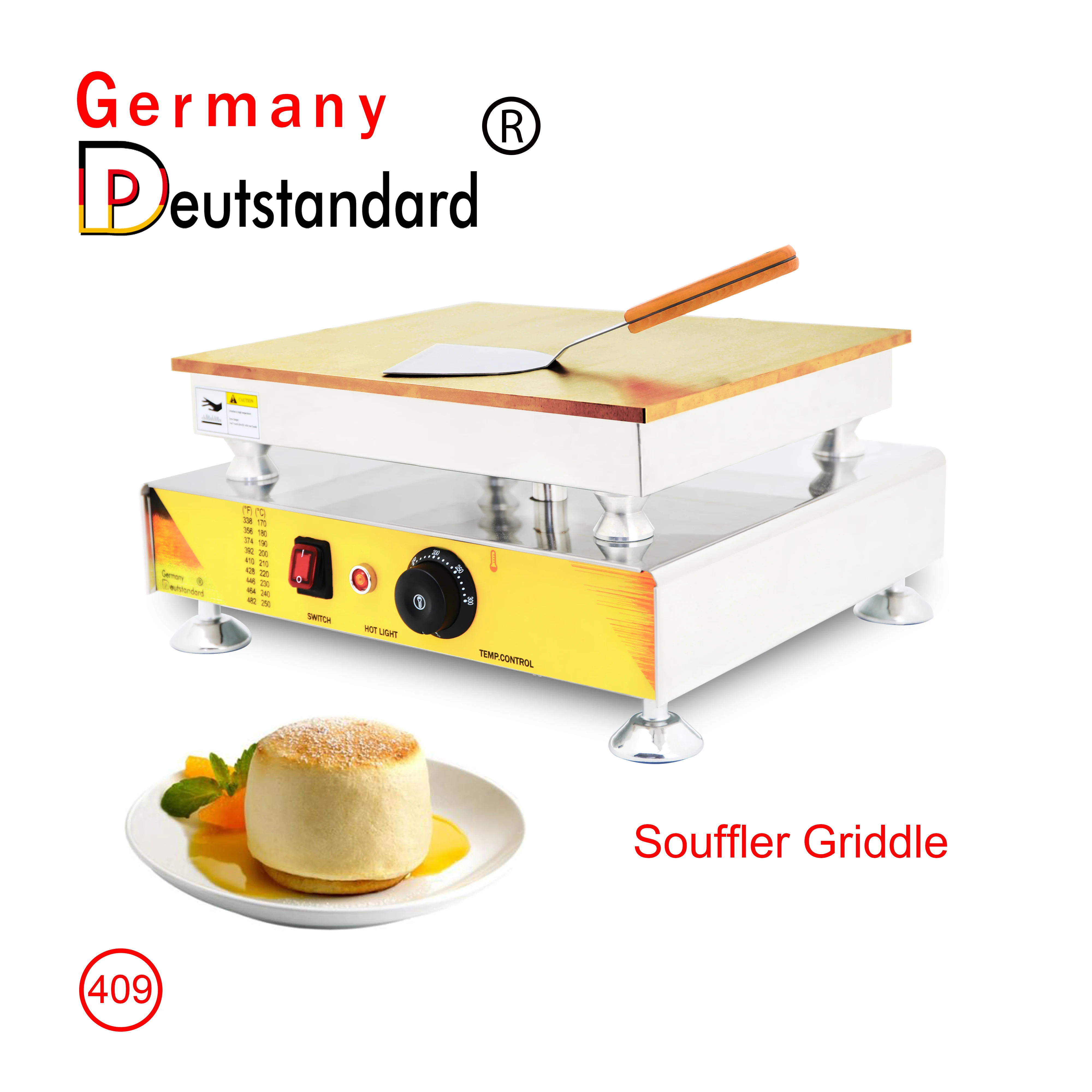 Commercial Stainless Steel Electric Griddle factory Machine high quality