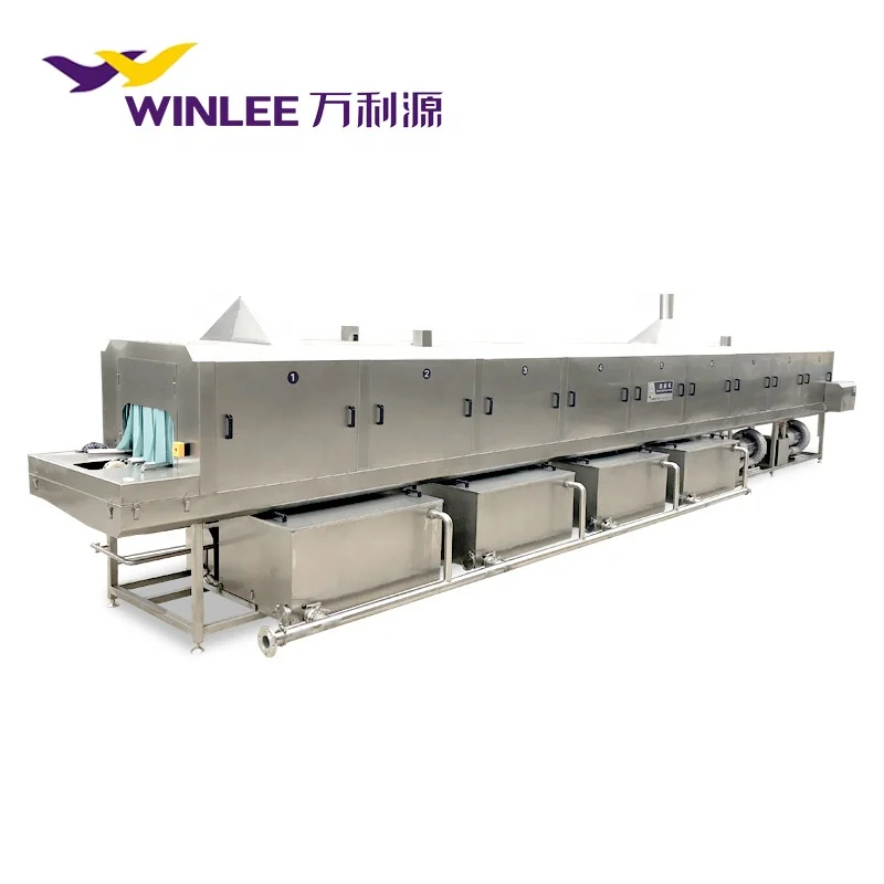 Промышленная пластиковая корзина для ананасов, кокоса, фруктов, стиральная машина, машина для очистки коробок