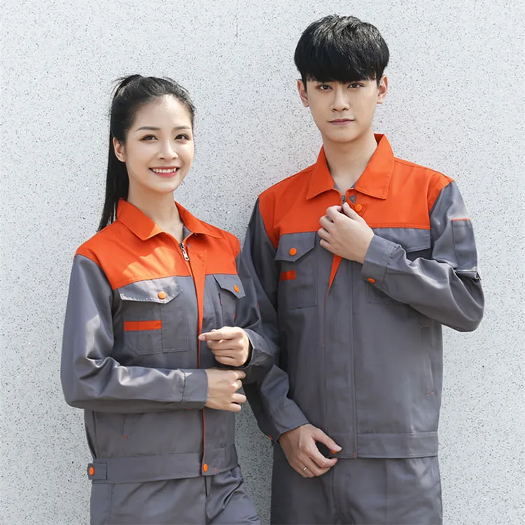 Высококачественные мужские рабочие куртки и брюки рабочий Рабочий Комбинезон