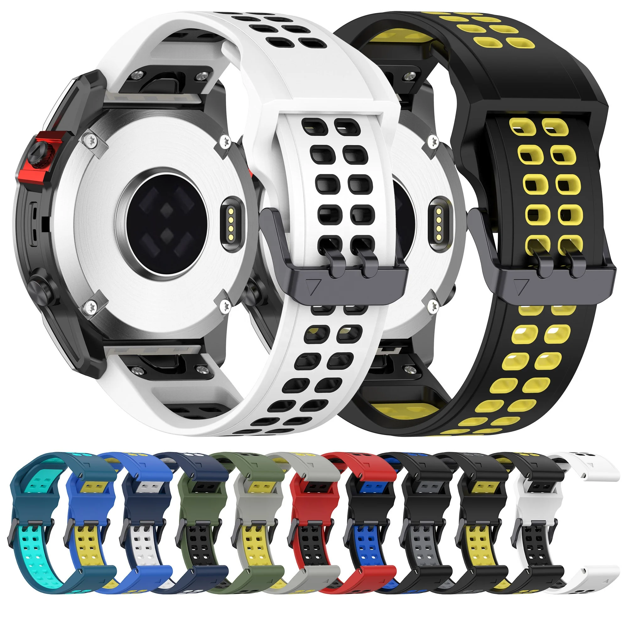 Quick Release Replacement Sport Watch Band For Garmin Fenix 7 7X 6 6X 5/Epix Gen 2/Tactix 7/Fenix 5x Sapphire Wrist Strap