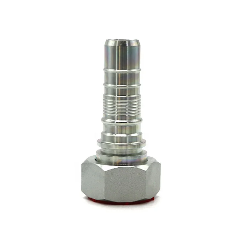 Interlock hydraulic fitting high pressure metric female hydraulic fitting with O-RING H.T. 20513