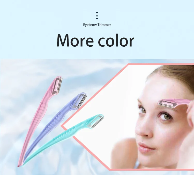 Makeup Beauty Tools Eyebrow Trimmer Blades Shaver Knife Blade Perfect Eye Brow Shaping Face Razor