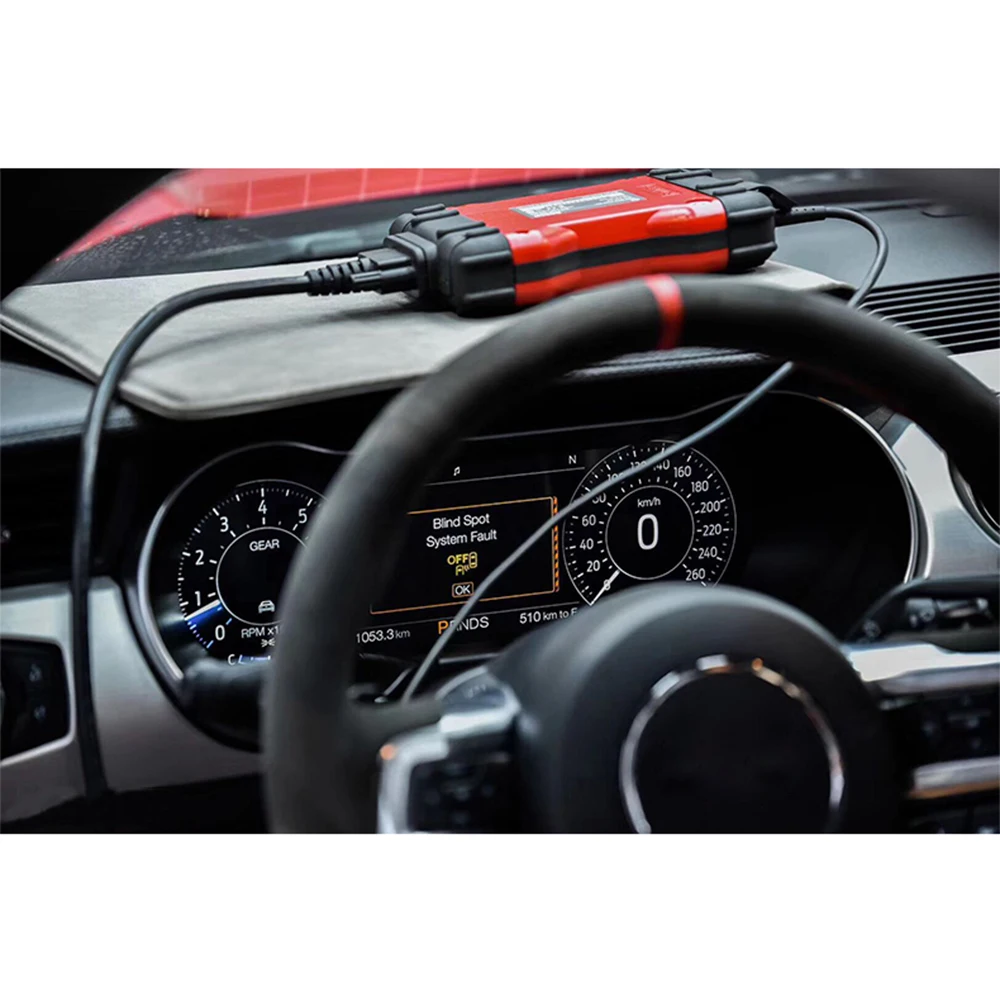 Virtual Cockpit Dashboard Player LCD Digital Cluster Instrument Panel For Ford Mustang 2015-2023 Multifunctional Speedometer