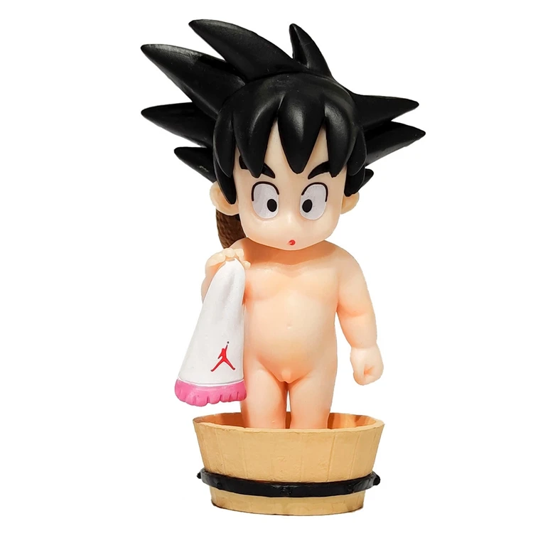 XRH 10 5 см сын Гоку Замасу Супер Saiyan один персонаж аниме ПВХ фигурка игрушка Косплей Аниме Фигурка (OPP сумка)