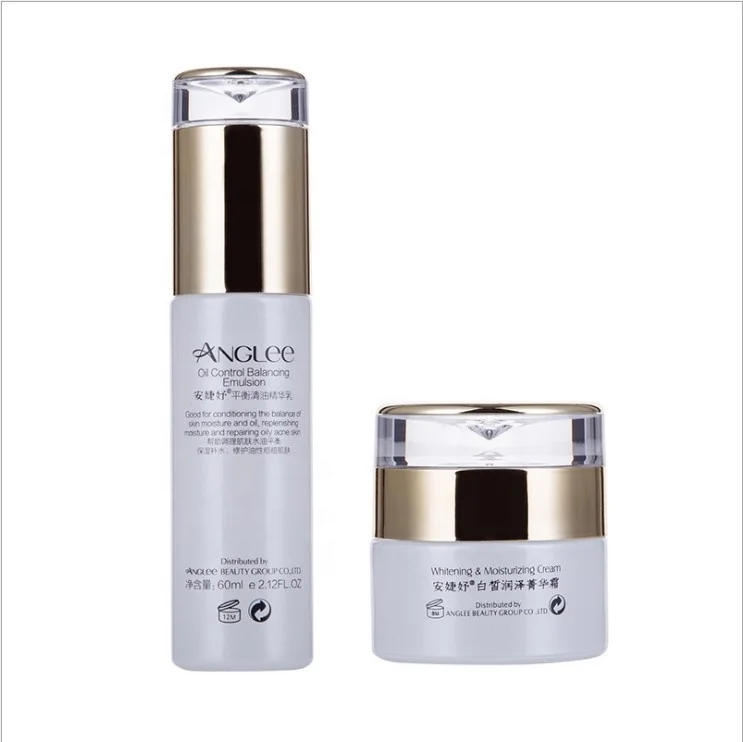 Wholesale Round Pear white eco friendly 20g 1oz 1.7oz 50ml 100ml 120ml glass luxury set cosmetic packaging