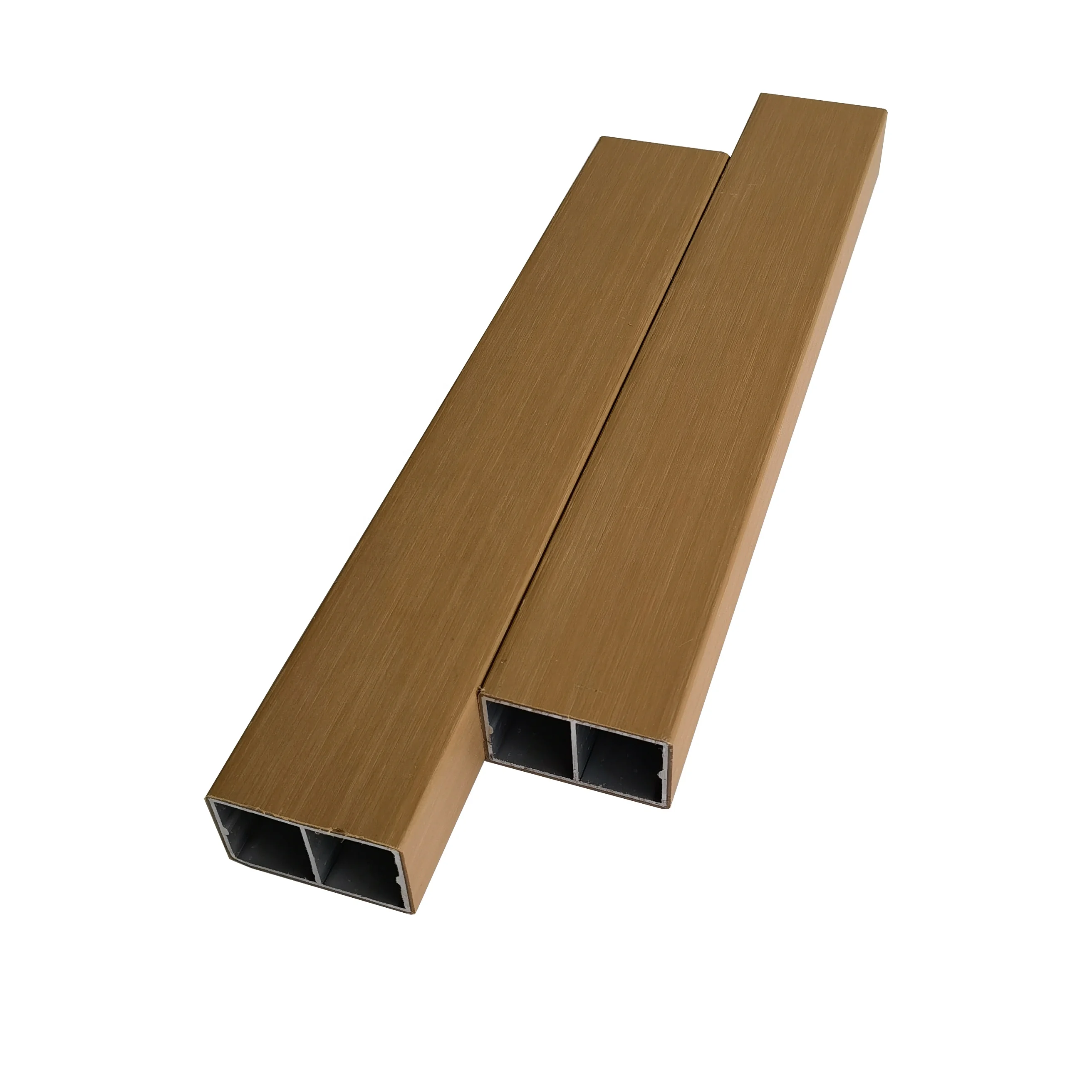 Wall Decoration Architectural Aluminum Core WPC Composite Coating beams