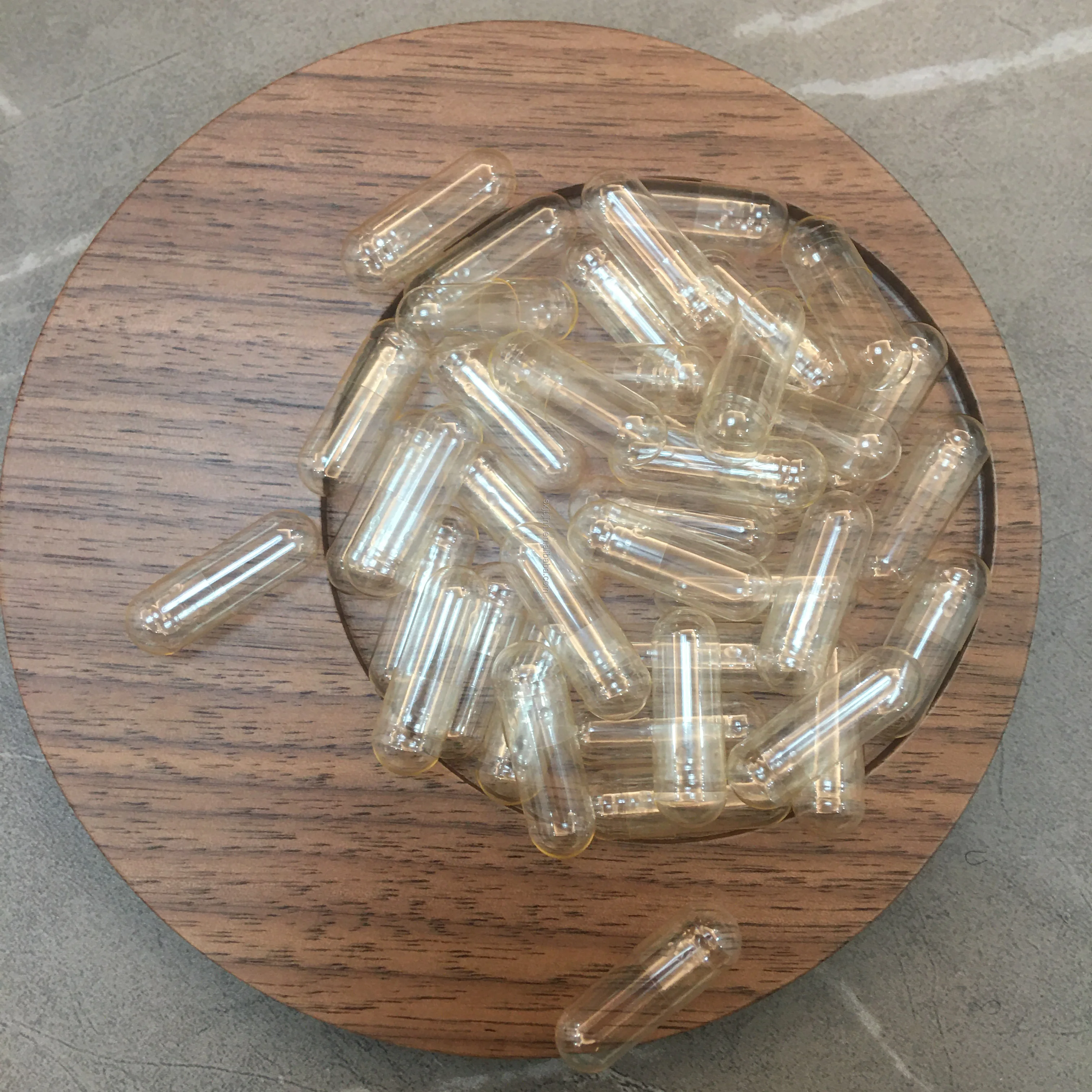 Wholesales Transparent Clear Empty Hard Gelatin Capsules Size 0 00 000 1 2 3 4 5