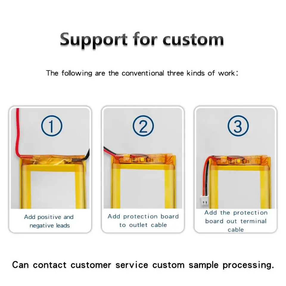 LiPo Cells 5.92Wh 753954 1600mAh Li ion 3.7V Lithium Battery Manufacturer Polymer Rechargeable Batteries With JST PH 2.0mm