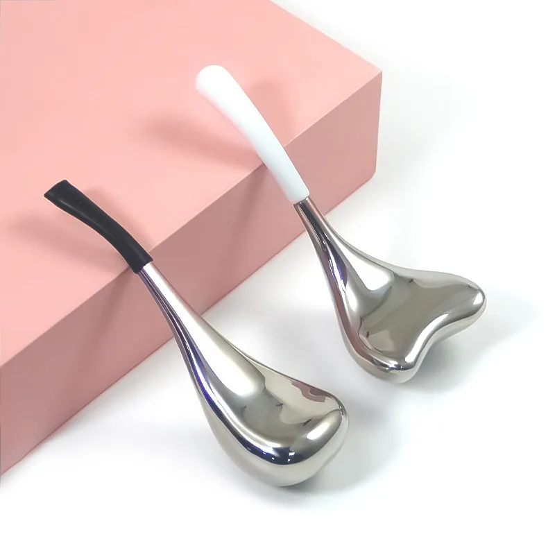 Skin Soothing Puffiness Calming Inflamed Facial Massage Roller Cryo Stick 304 Stainless Steel Face Freeze Ice Globes with Box