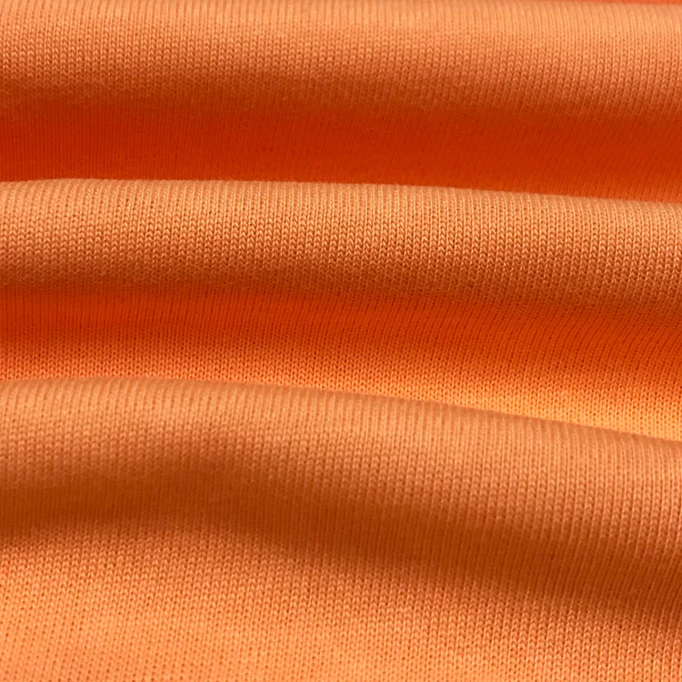 
40S Double yarn ice cool 100% cotton brushed french terry knitted fabric for sweatshirt 