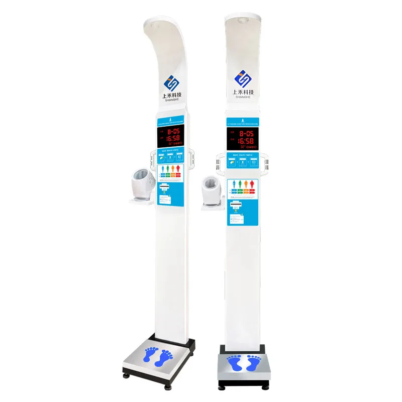 Ultrasonic Height Weight Blood Pressure Fat Pulse Machine