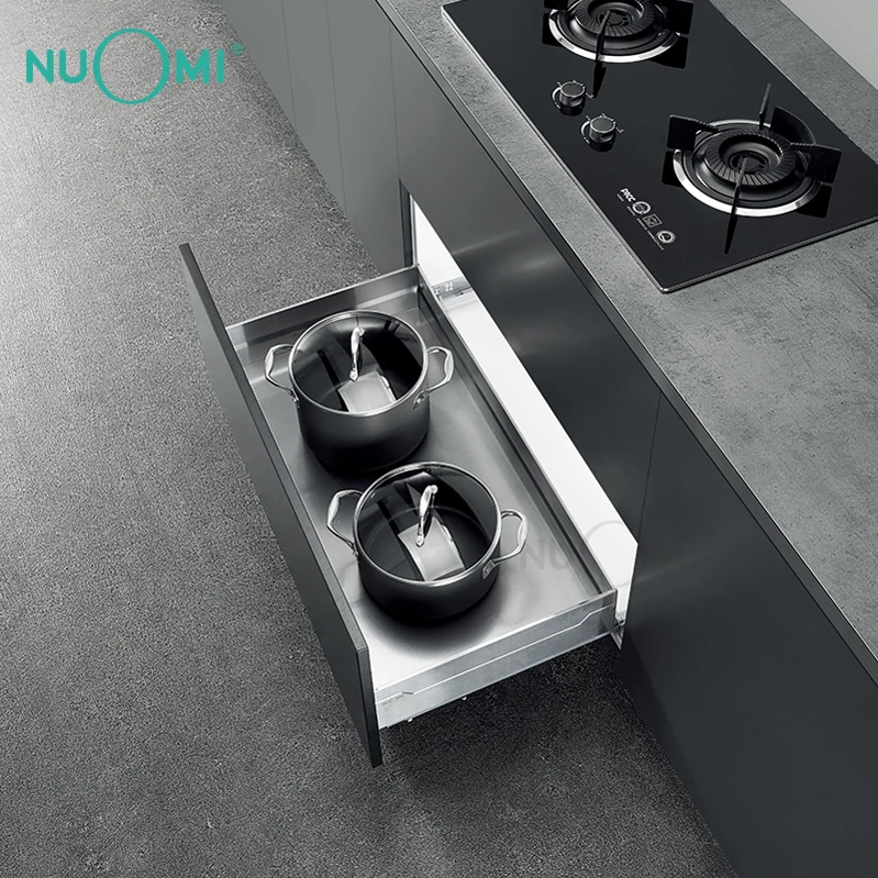 NUOMI ALPHA Series 2020 New SUS 304 Three Side Pull Out Kitchen Basket