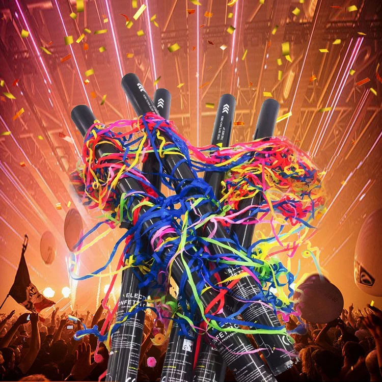 Пользовательские портативные биоразлагаемые конфетти стрелки для вечеринок Свадебные пушки продажи