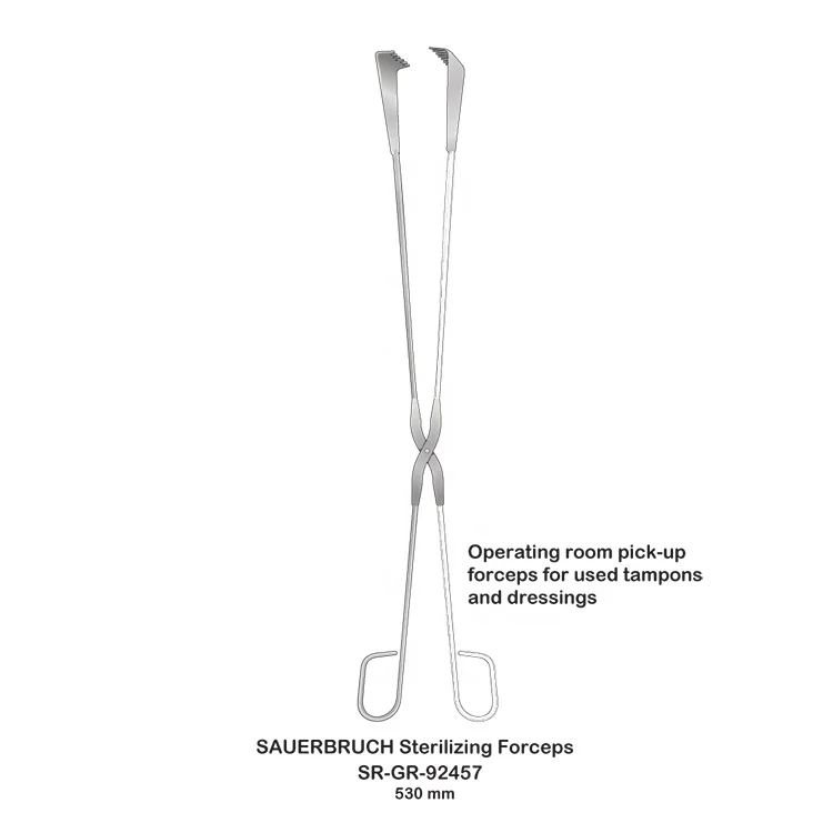 Операционный зал пикапа медицинский зауэрбрух щипцы для б/у тампоны и перевязочных материалов