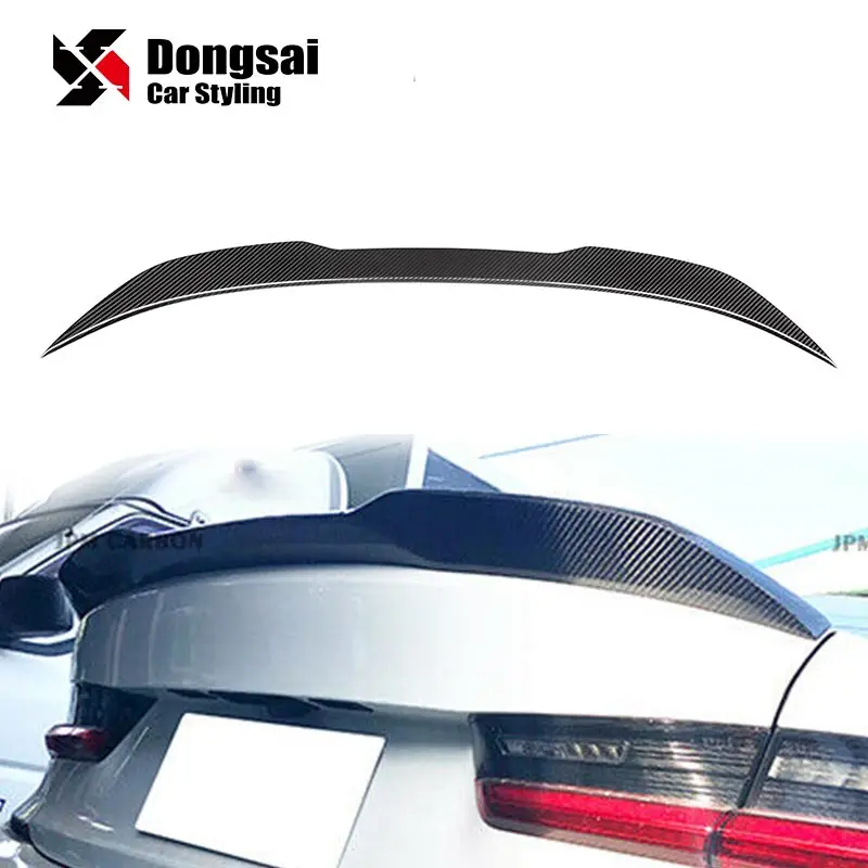 DA Style Rear Trunk Lip Tail Wing Spoiler Ducktail for BMW 3 Series G20 320i 335i 340i G80 M3 CS 2019+