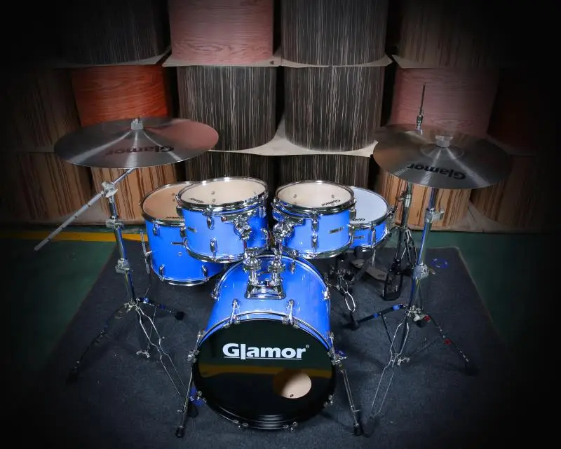 Glamor Drum Musical Instrument P518 Series Professional and Modern High Quality Drum kits