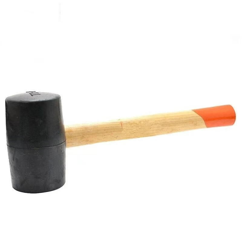 Factory direct selling furniture installation plastic hammer tool construction decoration rubber sledge hammer