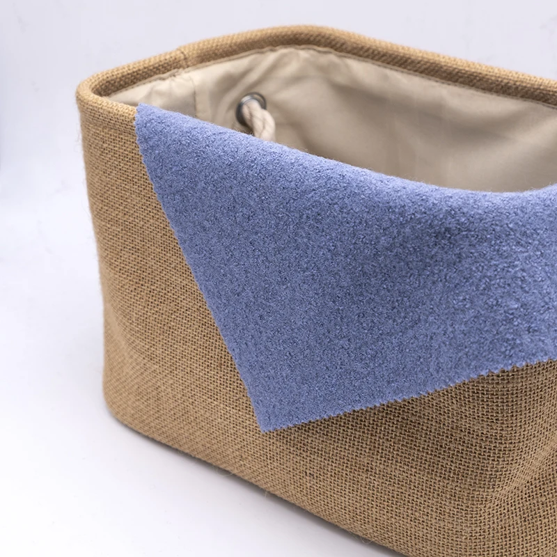 
New design 40 wool blend 60 viscose eco-friendly plain dyed boiled woolen fabric in knitted fabric 