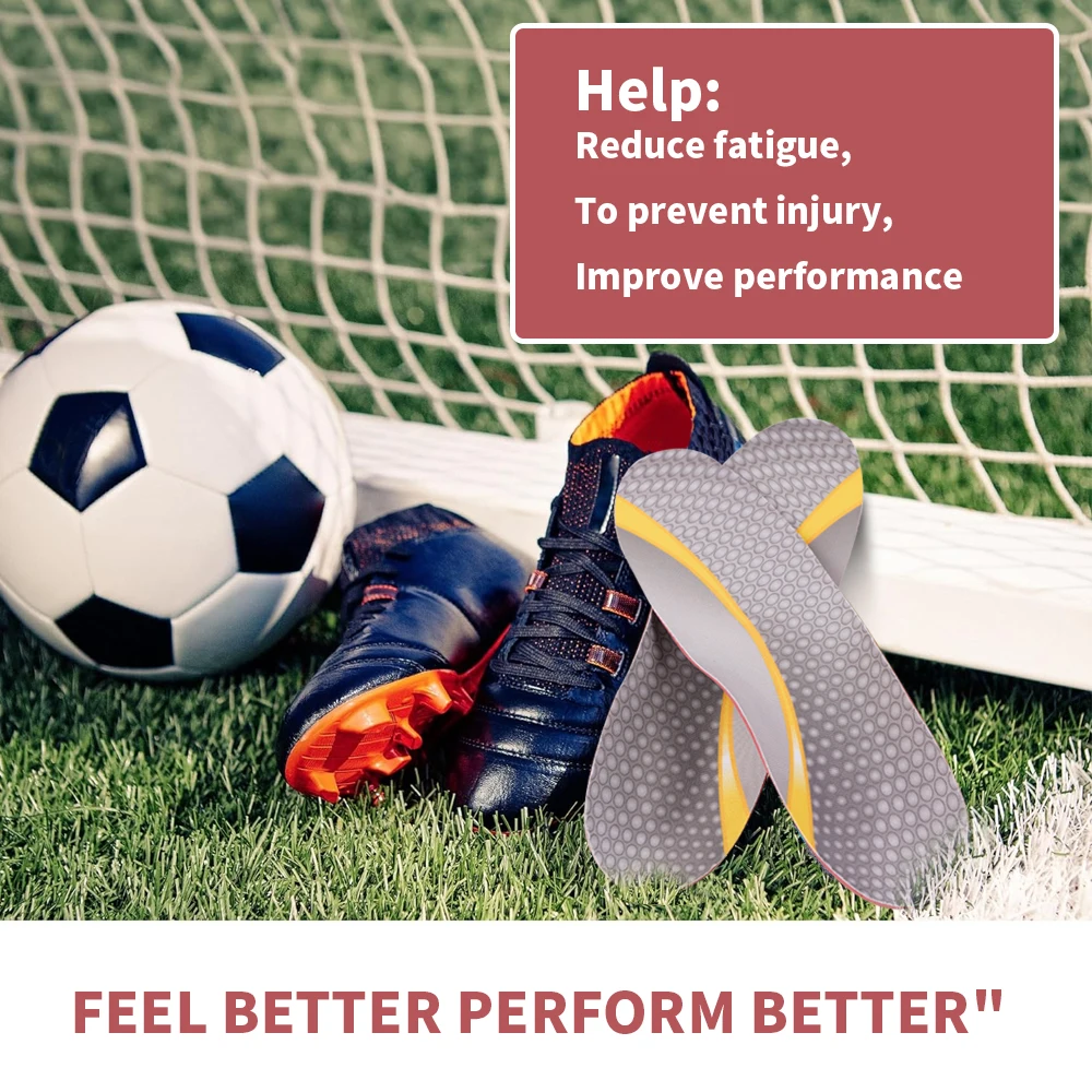 Work Boots Pu Foam Shoe Inserts Orthopedic Insoles Comfortable TPU Shell Relieves Pain Arch Support Orthotics Insoles