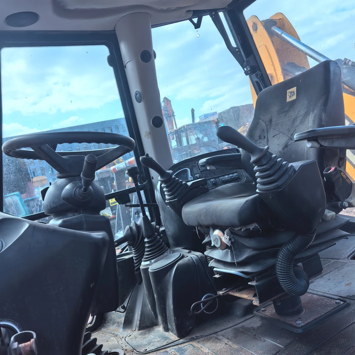 Используемый мини-трактор JCB 4CX eco 3CX 4DX с фронтальным погрузчиком и экскаватором-экскаватором 1cx 3cx 4cx 4x4 экскаватор-погрузчик