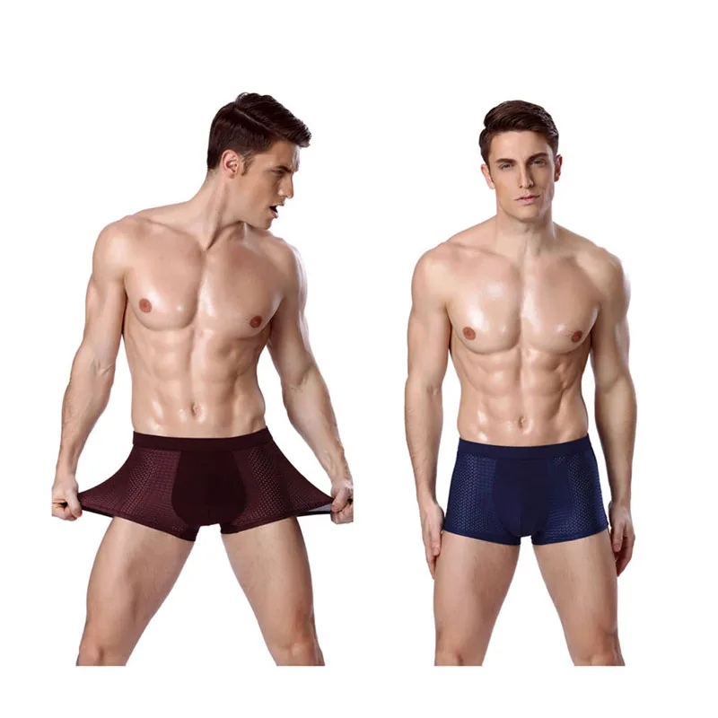 Хлопковое нижнее белье с индивидуальным логотипом, большие размеры, высокое качество, удобное нижнее белье, однотонные мужские боксеры, трусы, мужские шорты