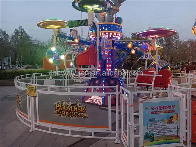 Magic Pedal Bicycles Flying Elephant Chair Self Control Plane Children Rides Customized CE Certificate Kids Playground