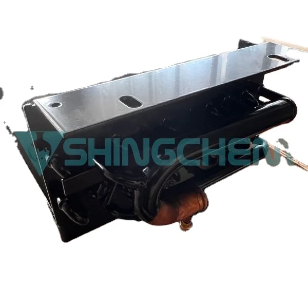 China Factory Customized Aluminum  Tube Type Air to Water Heat Exchanger Evaporator Condenser Coil for HVAC Air Condit