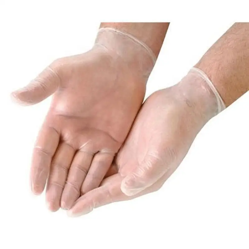 Pidegree Wholesale disposable Kitchen S/M/L/XL Food Grade Powder Free PVC Vinyl Examination Gloves