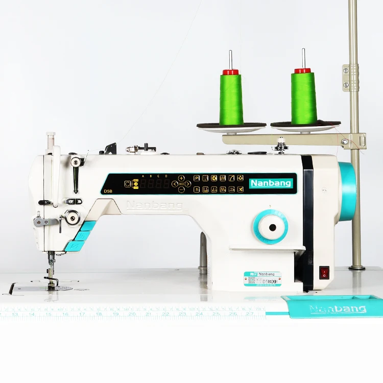 Mechatronics High Speed Computerizd Lock Stitch Sewing Machine Which Thickness Adjustable