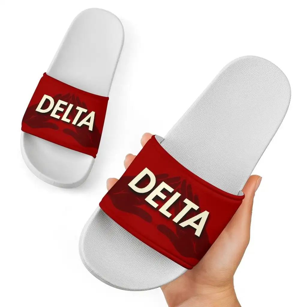 1913 DST Sorority Red Retro Vintage Black Slide Sandals Couple Bathroom Summer Non-slip Household Indoor Flip Flop Soft Slides