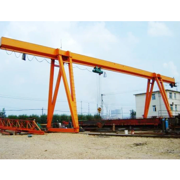 Ce certificate movable gantry crane 4 ton 10 ton gantry crane price with rail