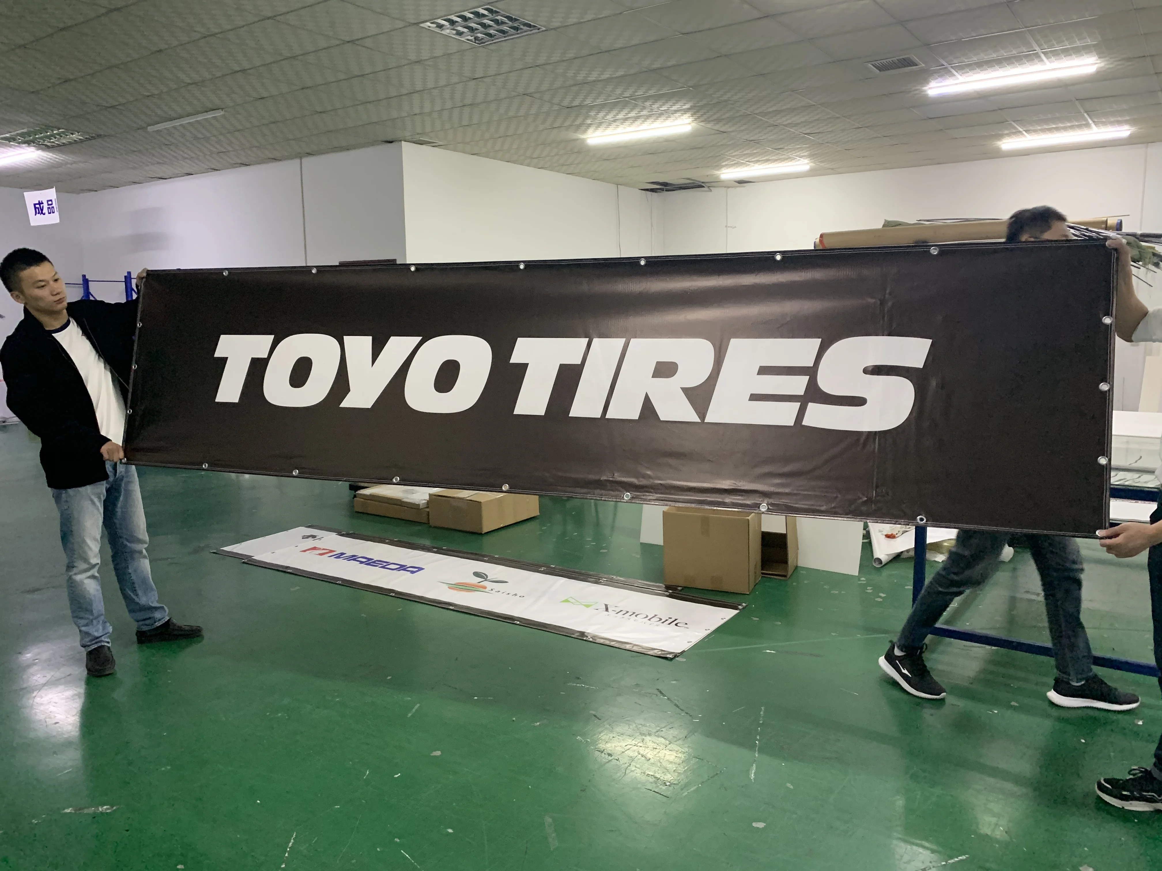 Advertising Banner  Digital Printing on Vinyl Mesh banner/ Full Color Printed Banner Vinyl Sign