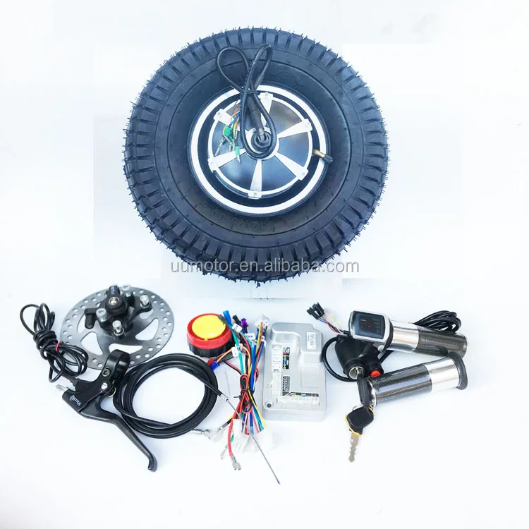 36v 500w 12 inch tubeless air tire electric power wheelbarrow motor kit