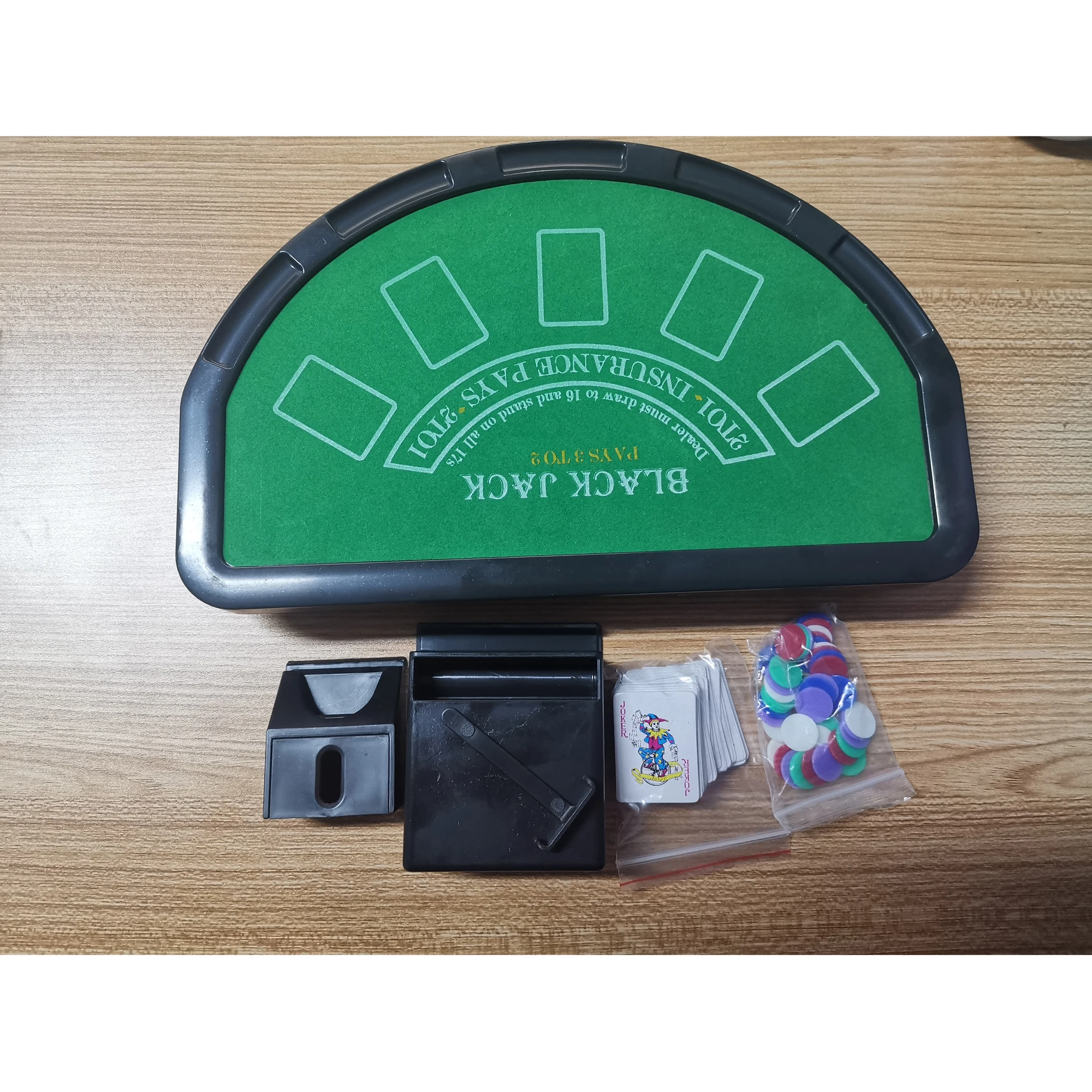 
wembley mini blackjack table set 