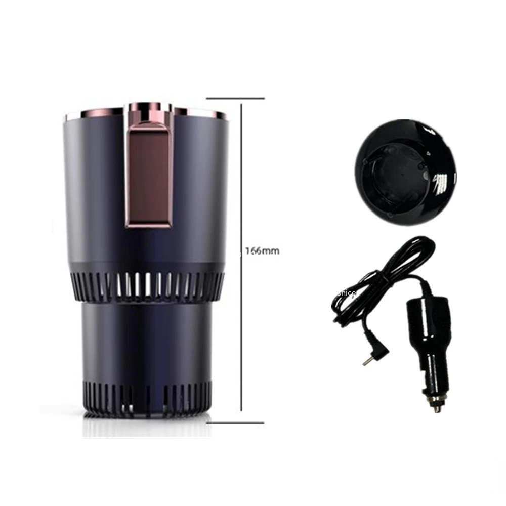 DC12V Car Heating Cooling Cup Warmer Cooler Smart Cup Mug Holder Tumbler Cooling Beverage Drinks Cans Summer Drink