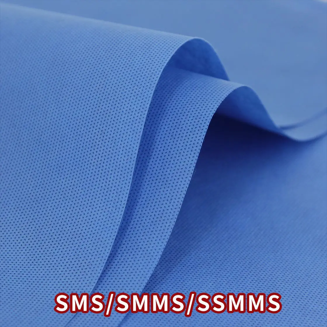 Антистатический спиртовой репеллент 45 г 47 г/кв. М, 50 г/кв. М SMS SSMMS SMMMS Spunmelt, нетканый материал для хирургических платьев