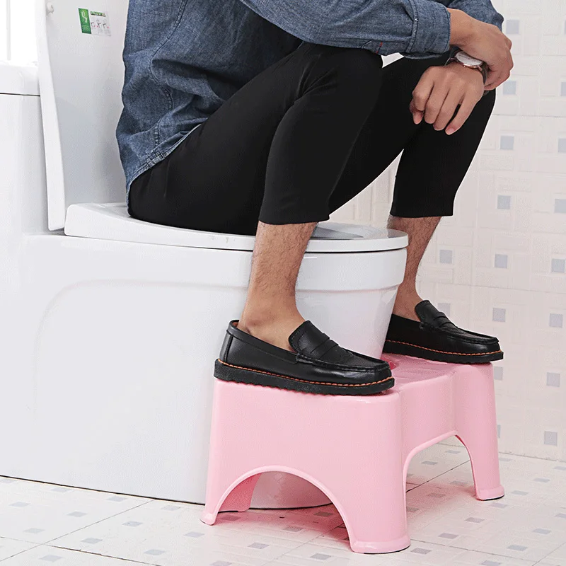 non slip standard plastic toilet stool  squat stool potty stool