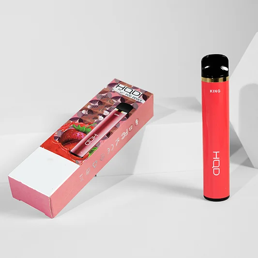 2021 Best Vape Wholesale 2000pfs HQD KING Vape Cartridges Device