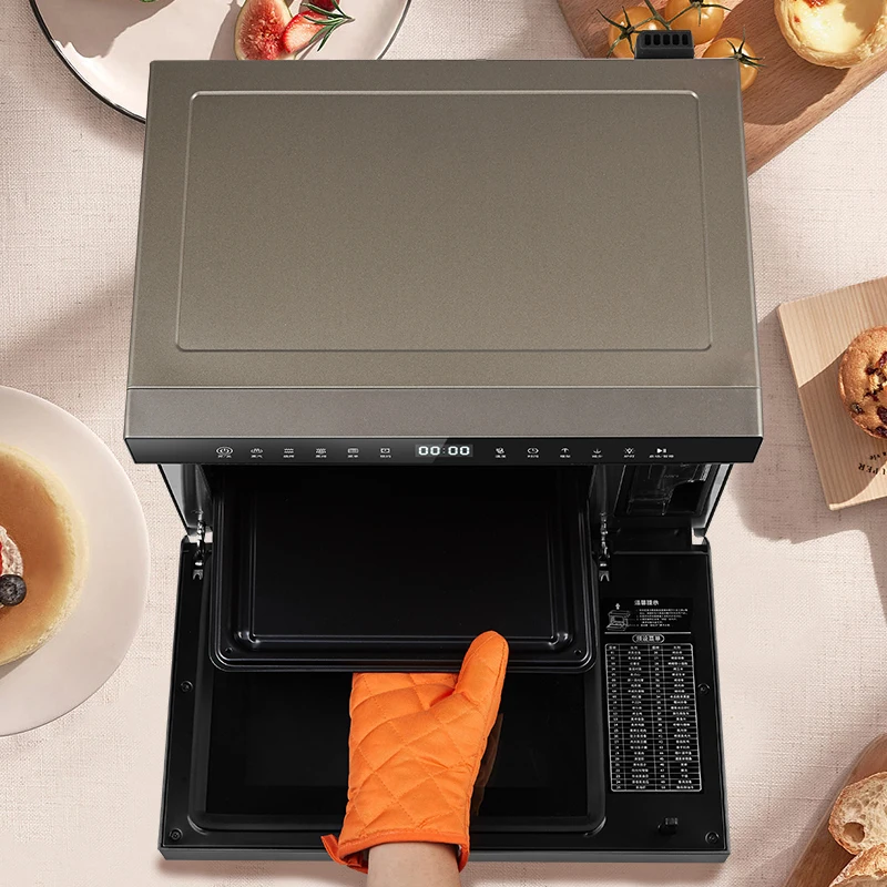 Hot-Selling Digital Steam Air Fryer Oven 26L Stainless Steel Body Built-in Ovens