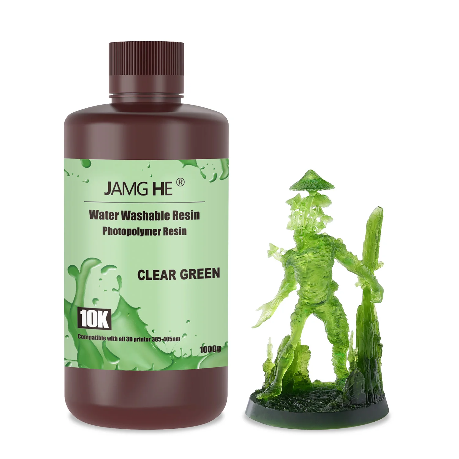 3d printer UV water washable resin easy cleaning Super Low Odor Standard Resin for DLP/LCD/SLA