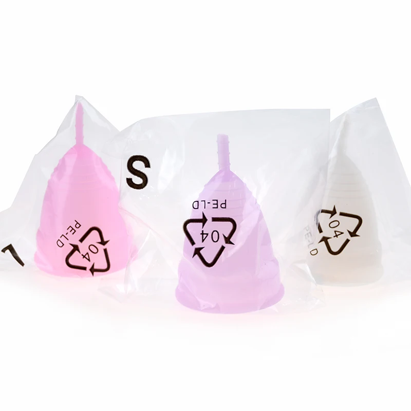 Reusable Medical Grade Silicone Women Organic Wholesale Menstrual Period Cup Feminine Copa Menstrual cup for women