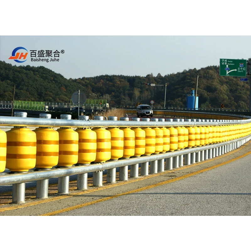 Road traffic safe eva material safety roller barrier safety roller barrier anti crash barrel