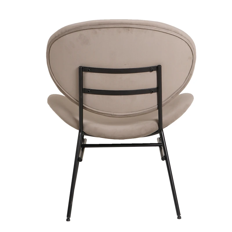 Professional Manufacture Cheap Room Fabric Living Room Chair With metal Legs